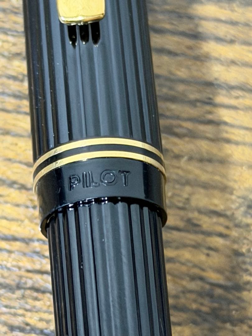 試筆のみ　1979年製　初代　ジャスタス　14金　ゴールド　万年筆　細字