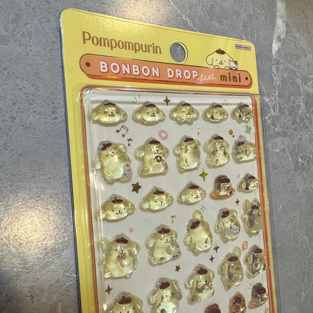 【国内正規品】サンリオ　ボンボンドロップシールmini コンプ 8種　セット