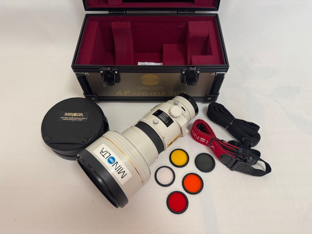 【極上品】 ミノルタ AF APO TELE 300mm F2.8 レンズ