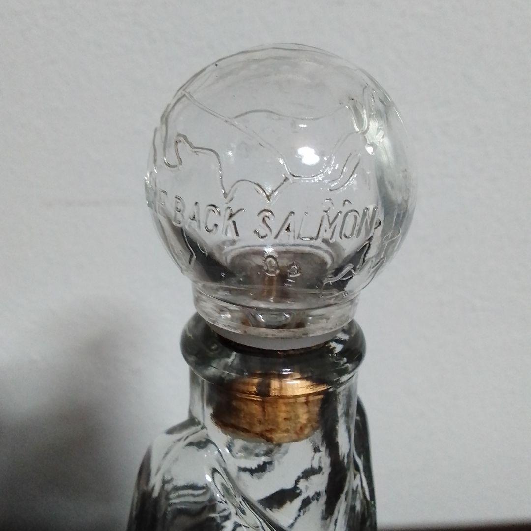 ボトルコレクション　カムバックサーモン　記念ボトル　宝焼酎　純　宝酒造