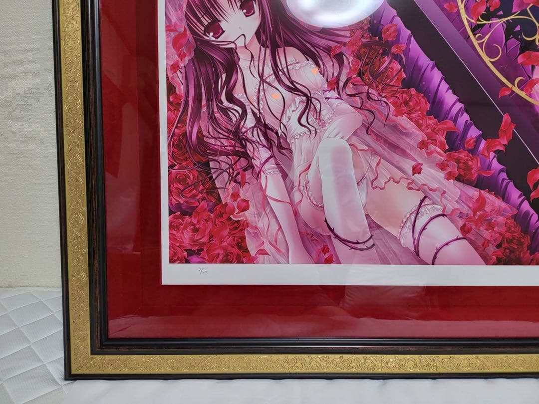 てぃんくる　版画　rosycoffinDX ミクスドメディア 番号02/40