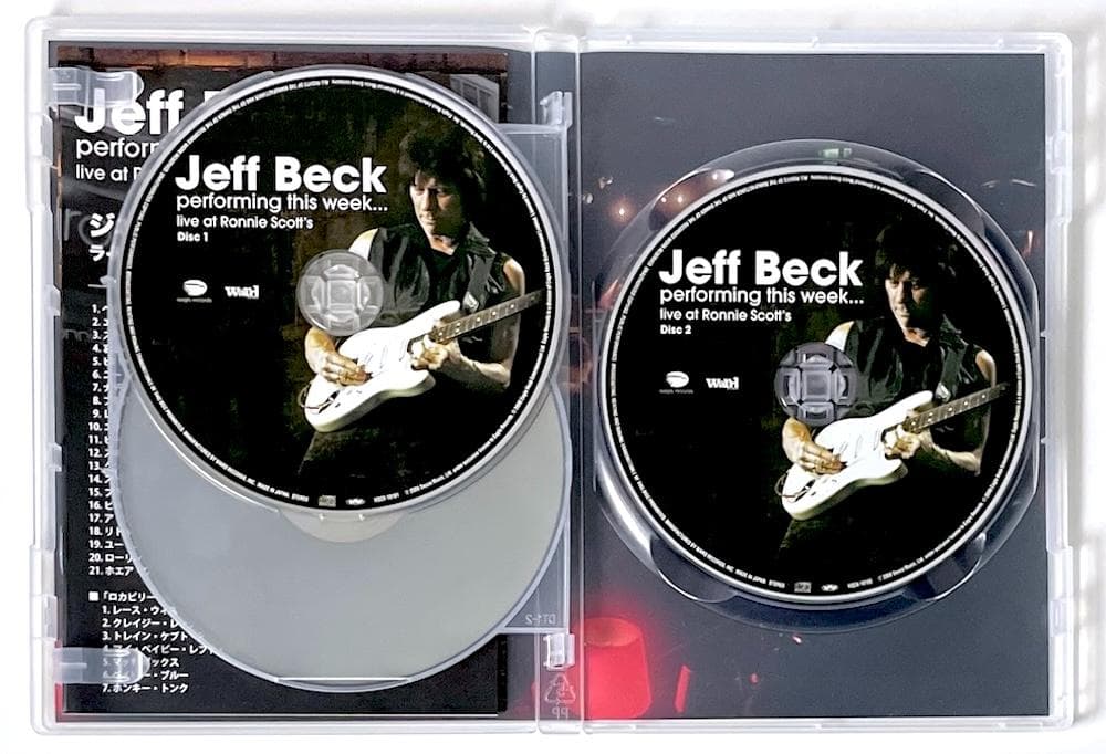 廃盤 初回限定盤 ジェフ・ベック ライヴ・アット・ロニー・スコッツ・クラブ