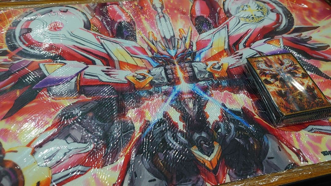 超CSプレイマット　スリーブ　覇帝なき侵略レッドゾーンF