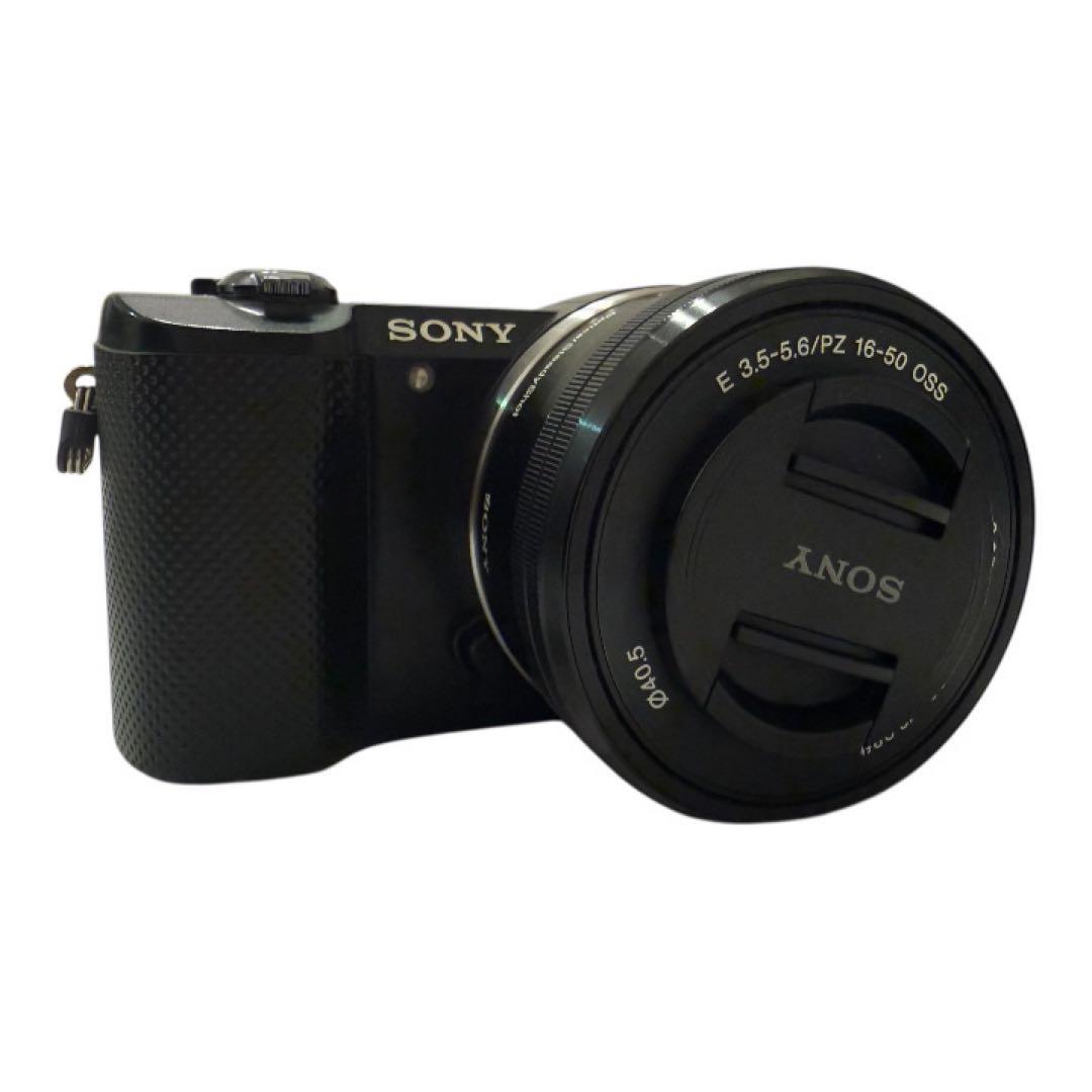 SONY a5000 デジカメ ブラック ダブルズームレンズキット