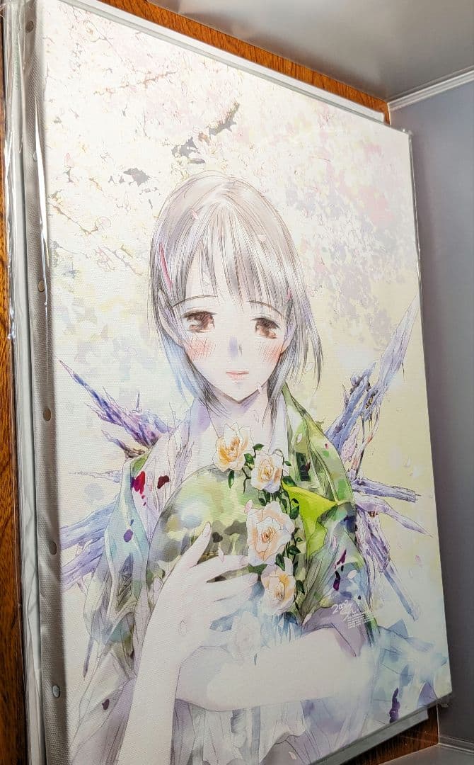 最終兵器彼女　原画展　キャンバスアート　原作イラスト