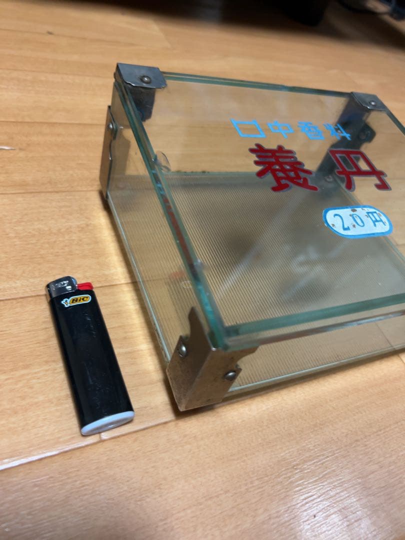 R*定様 昭和レトロ ガラスケース ショーケース ビンテージ アンティーク