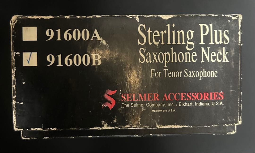 アメリカンセルマー スターリングシルバーネック　テナー用