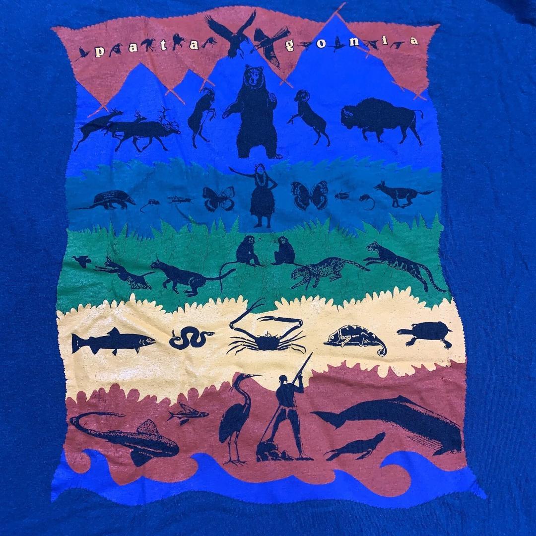 PATAGONIA 絶滅危惧種 Tシャツ XL
