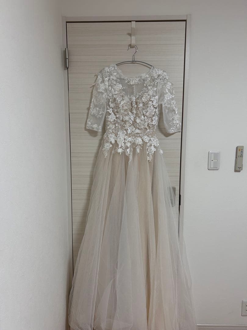 最終値下げ 長袖 ウェディングドレス 美晴ドレス Miharu shop