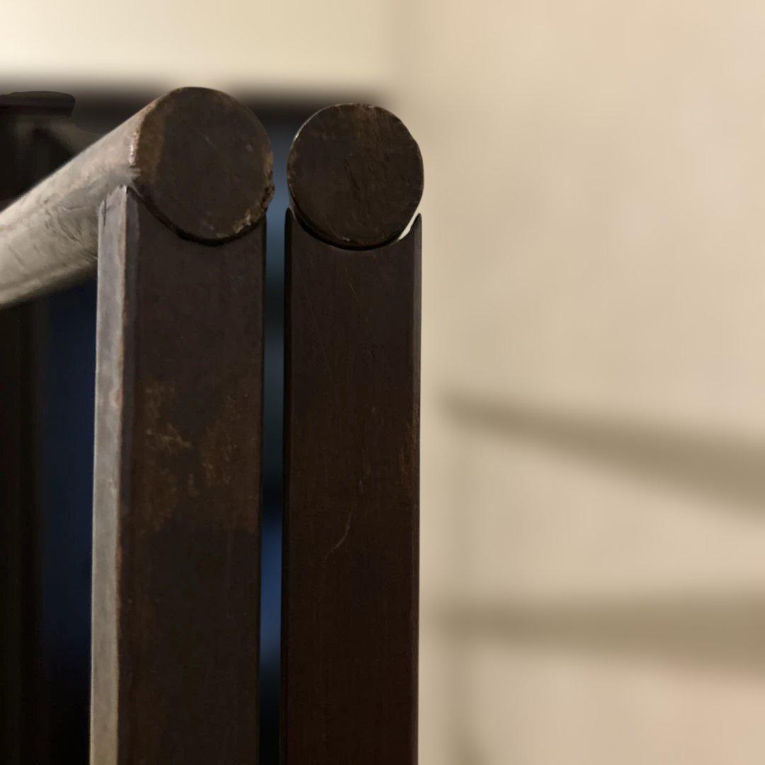 衣桁 着物掛け 衣紋掛け 折り畳み インテリア 昭和レトロ　アンティーク 和家具