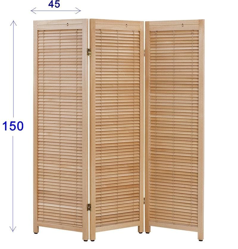 【新品・未使用】　パテイション　スクリーン　衝立　　3連　ルーバー式