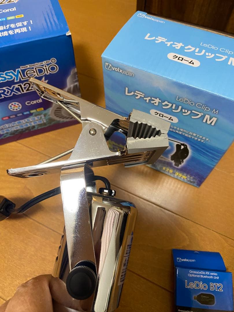 グラッシーレディオ　RX122 CR レディオクリップM BT2 セット