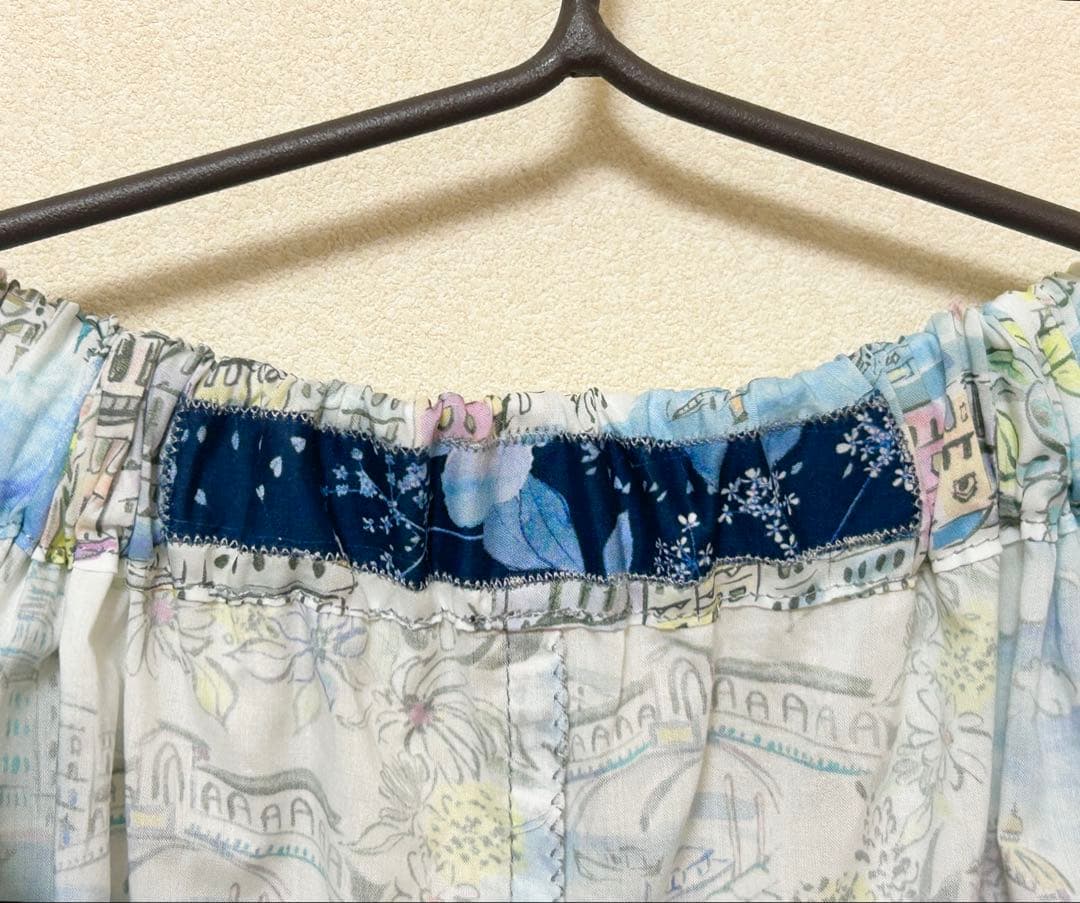 リバティ生地使用☆ハンドメイドのガウチョパンツ☆ヴェネツィア