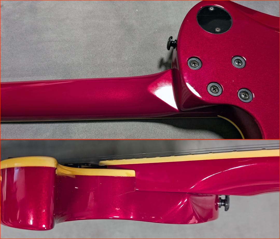 ESP GrassRoots 赤 レスポール 24F EMG89/81 フロイド