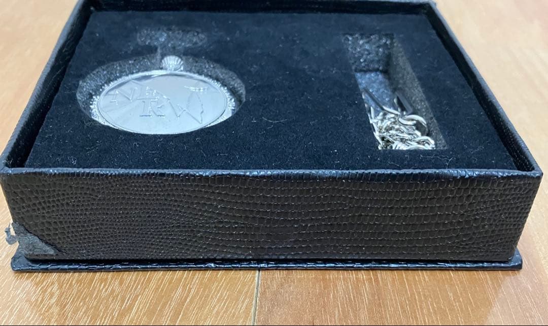 【動作確認済】新世紀エヴァンゲリオン　綾波レイ　懐中時計　NERV