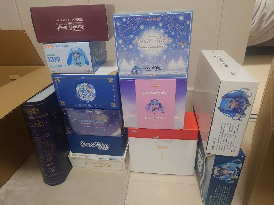 ねんどろいど　初音ミク　雪ミク　まとめうり