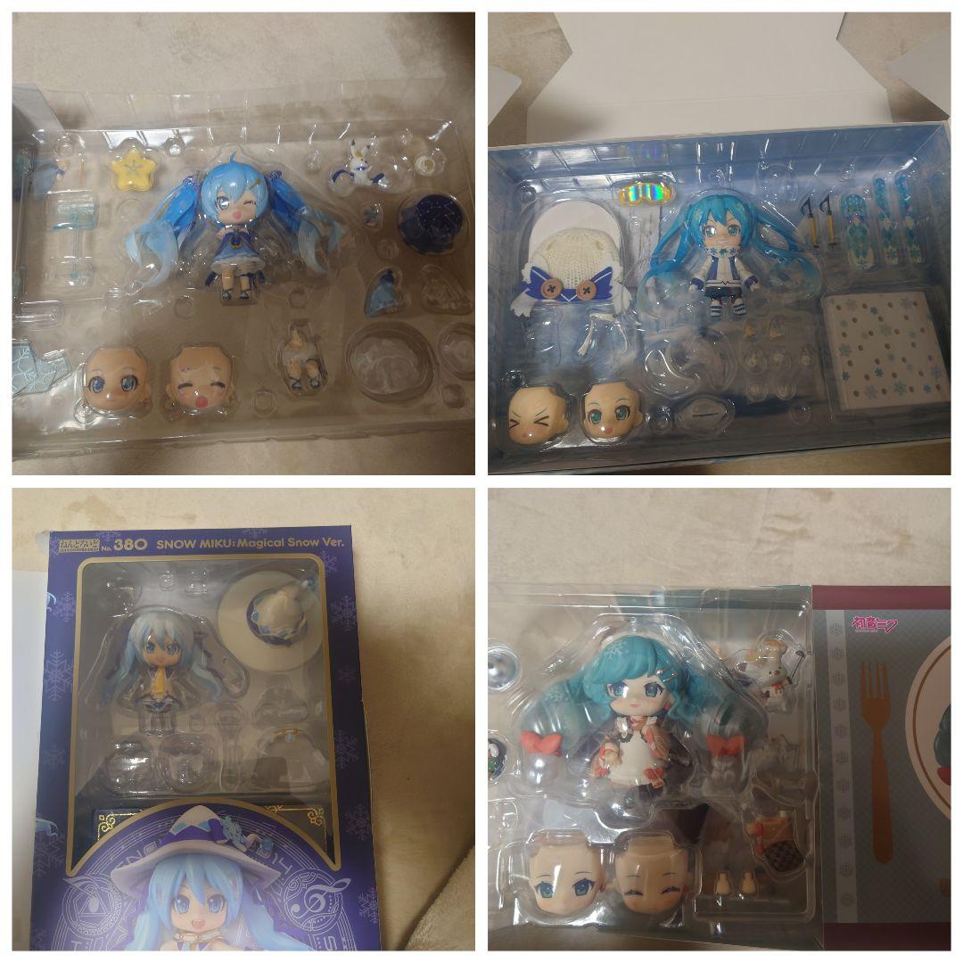 ねんどろいど　初音ミク　雪ミク　まとめうり