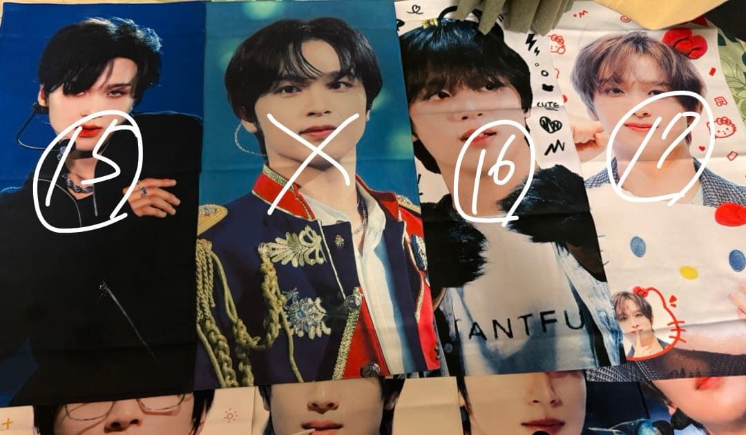 nct ヘチャン スローガン うちわ 団扇 （コメント必須）