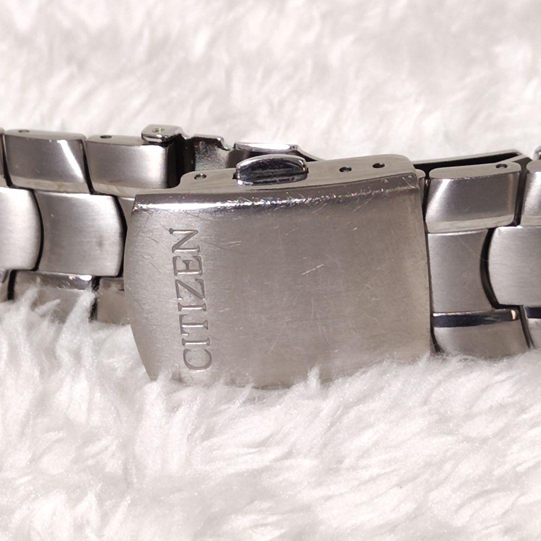 【稼働品】CITIZEN オルタナ エコドライブ クロノ デイト チタン