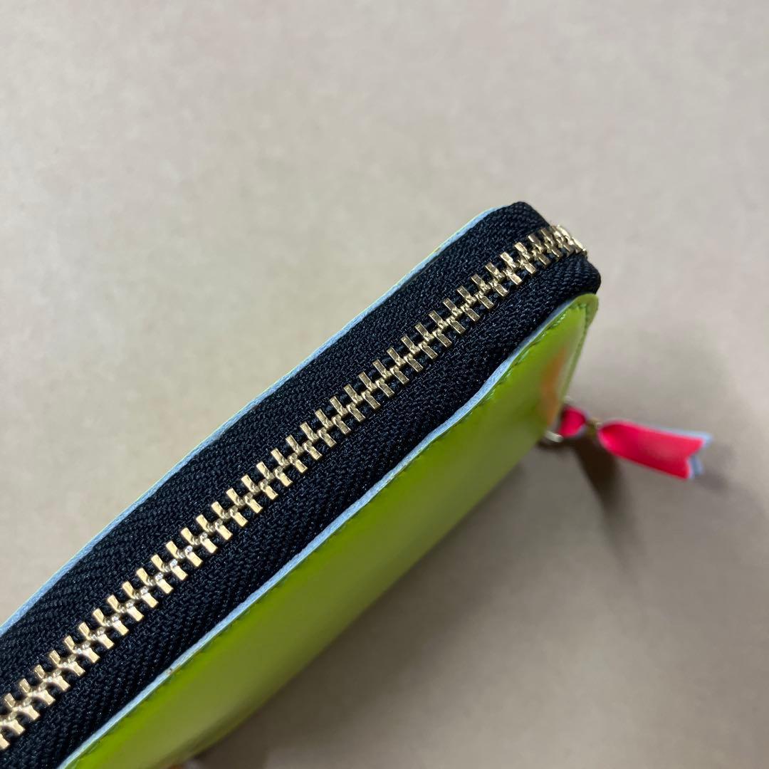 箱付き新品　コムデギャルソン　2つ折り財布　イエロー