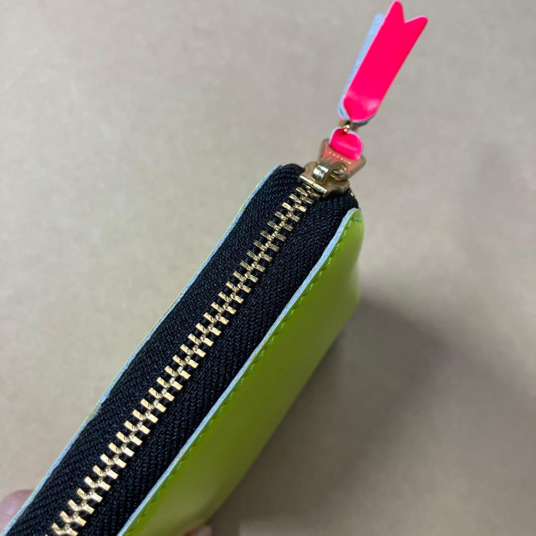 箱付き新品　コムデギャルソン　2つ折り財布　イエロー