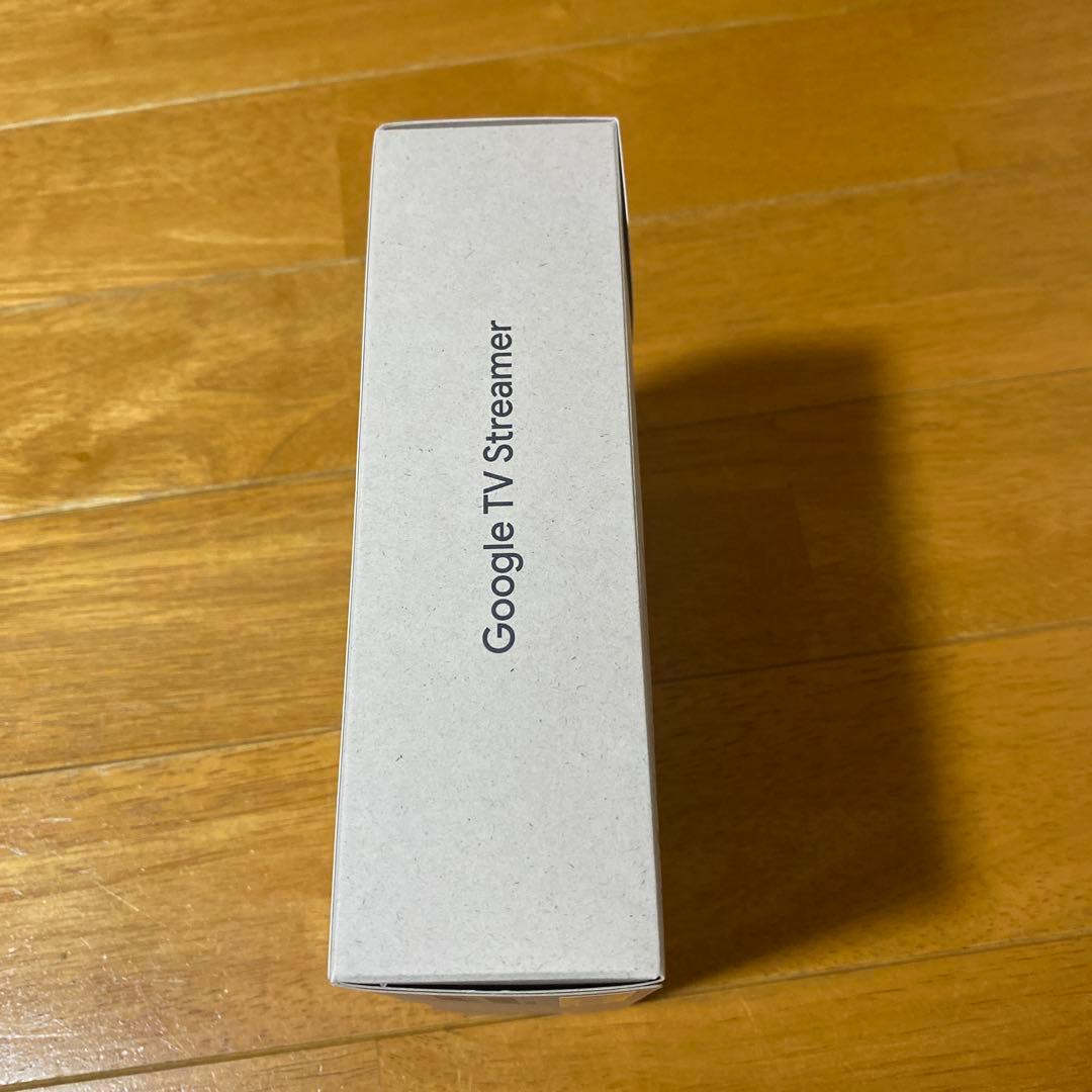 Google TV streamer（4K）音声リモコン付き