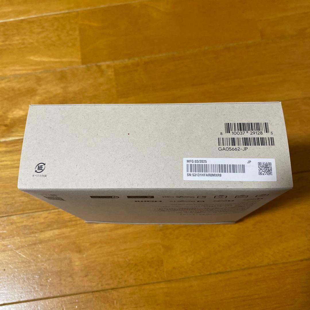 Google TV streamer（4K）音声リモコン付き