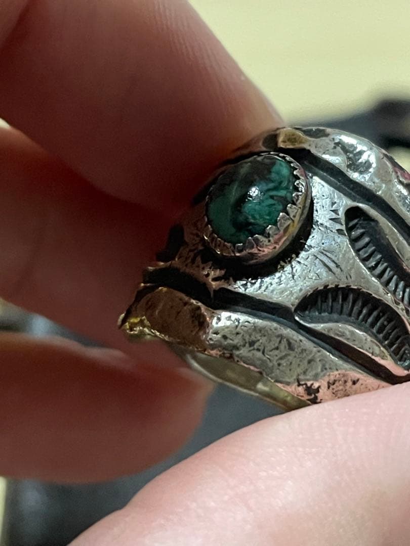 ビッグハンド　big hand ターコイズリング　シルバー925