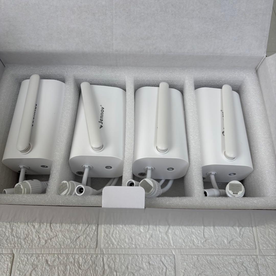 1品限り❤️JENNOV防犯カメラ 500万画素 モニター付き 10chまで増設可