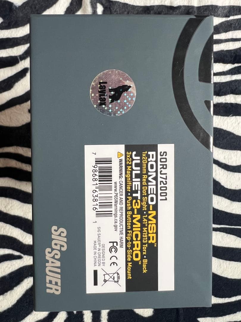 実物ほぼ未使用品SIG SAUER ダットサイト+マグニファイア