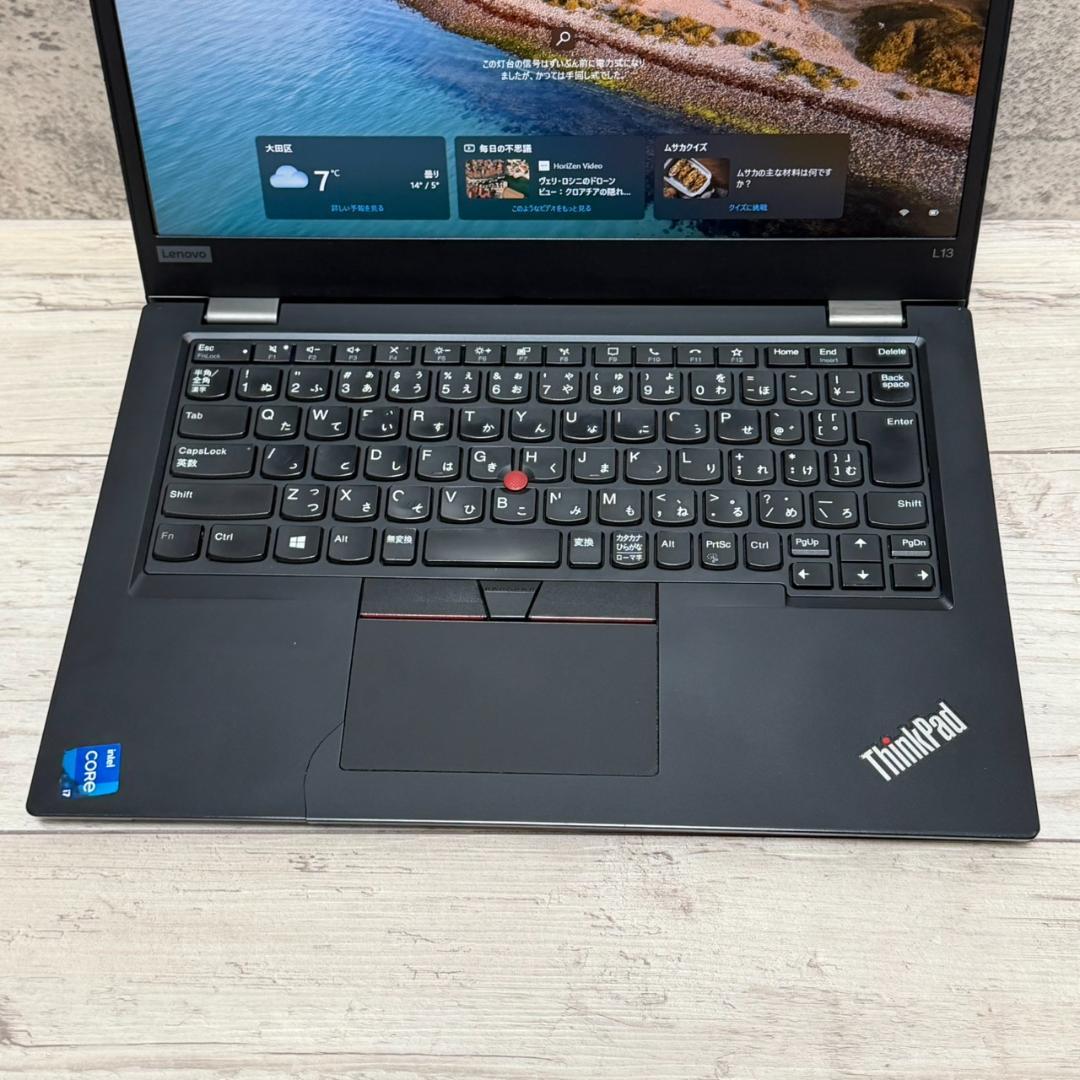 Windowsノート本体 ThinkPad L13 Gen 2 i7-1165G7/16GB/512GB