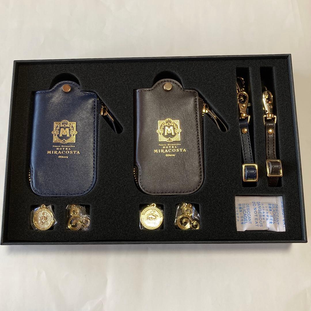 ホテル　ミラコスタ　レザーキーケースセット