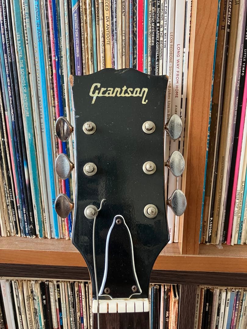 Grantson エレキギター バーガンディ