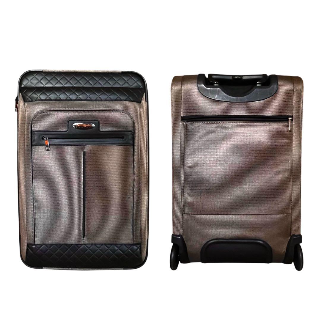 《超美品》サムソナイト ブラックレーベル スーツケース キャリーケース 2輪 茶
