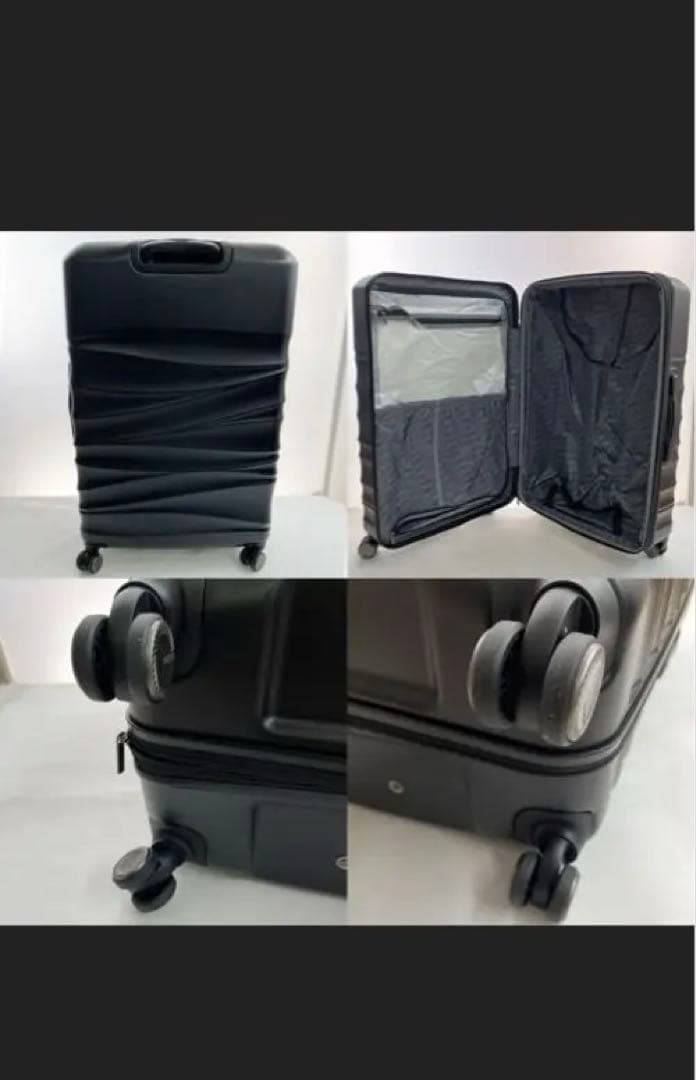 ◼️大人気商品◼️赤字覚悟　アメリカンツーリスタースーツケース 3個セット ブラック