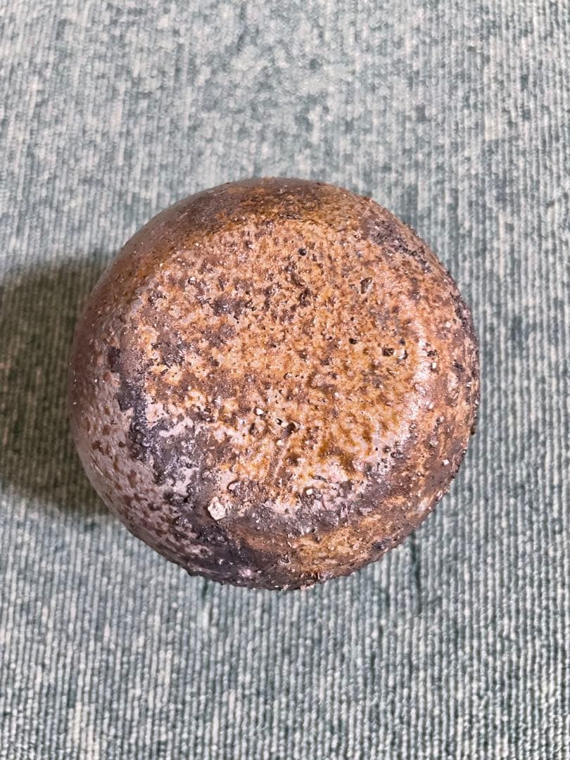 備前焼　希少　灰かぶり徳利(1)