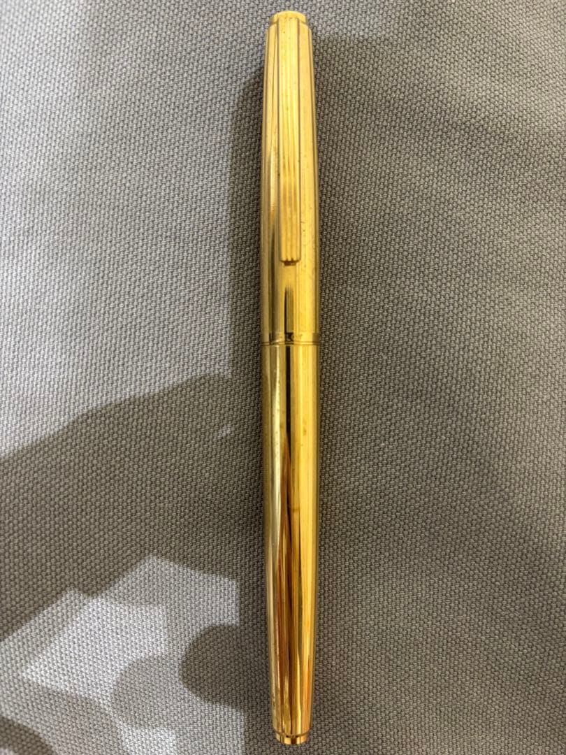 PILOT パイロット 万年筆 ペン先18K-750 ボディ R14K ゴールド