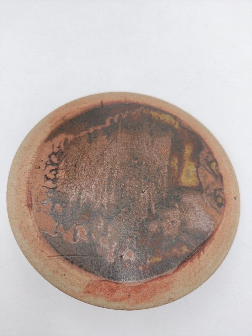 c100 細水指 耳付 透かし 李殷九 木箱 茶道具 古物