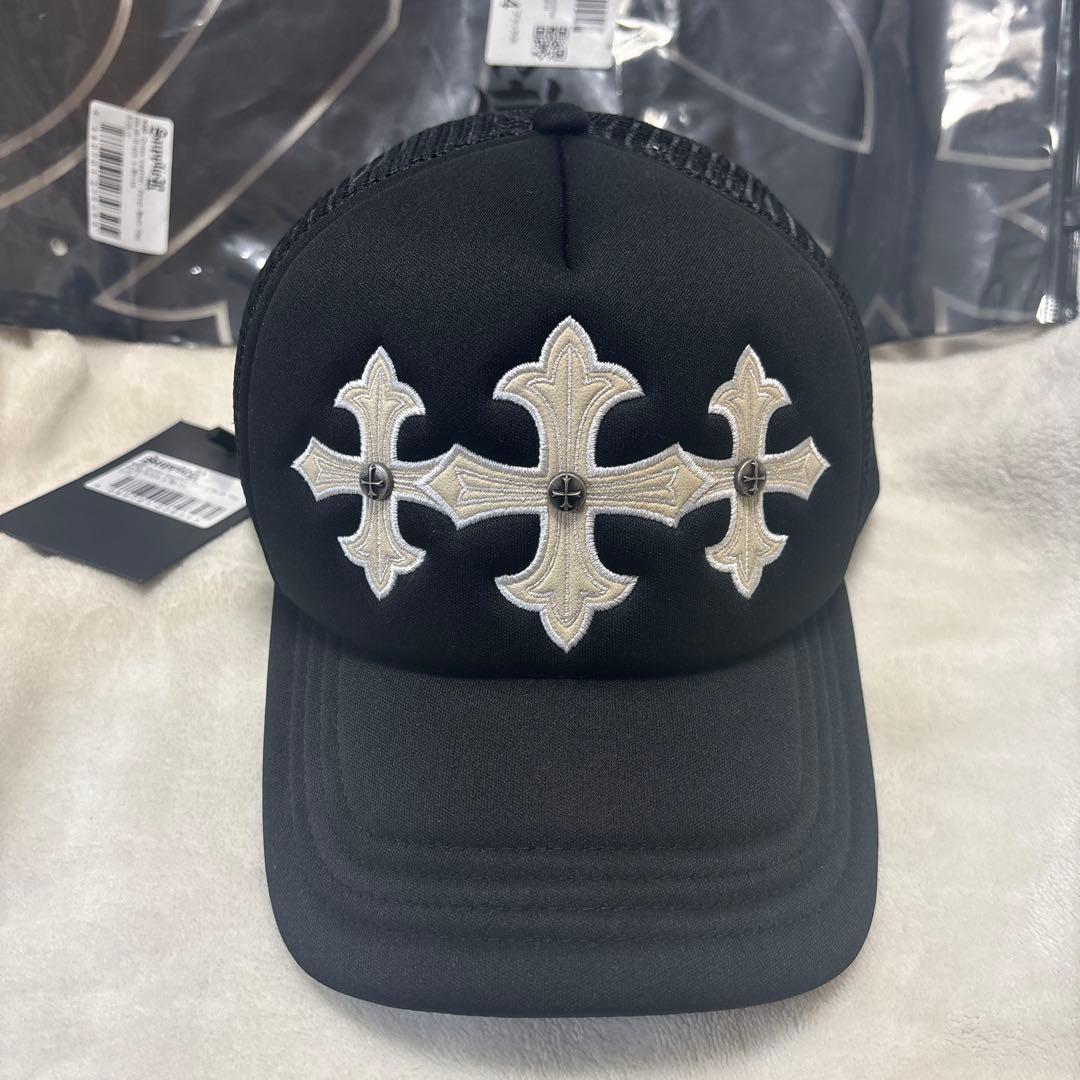 Supplier クロスモチーフ ブラックキャップ