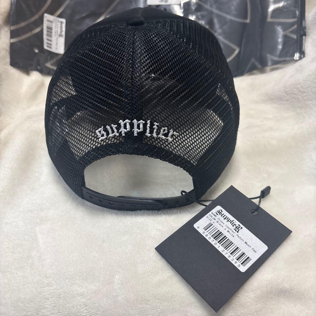 Supplier クロスモチーフ ブラックキャップ