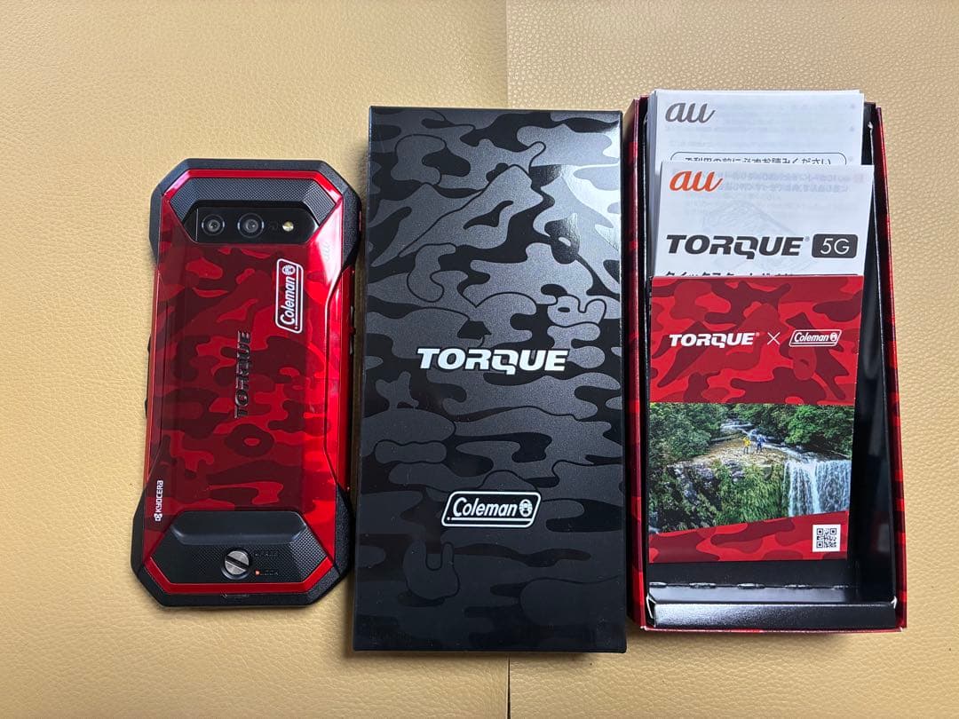 TORQUE X Coleman 5G スマートフォン 本体