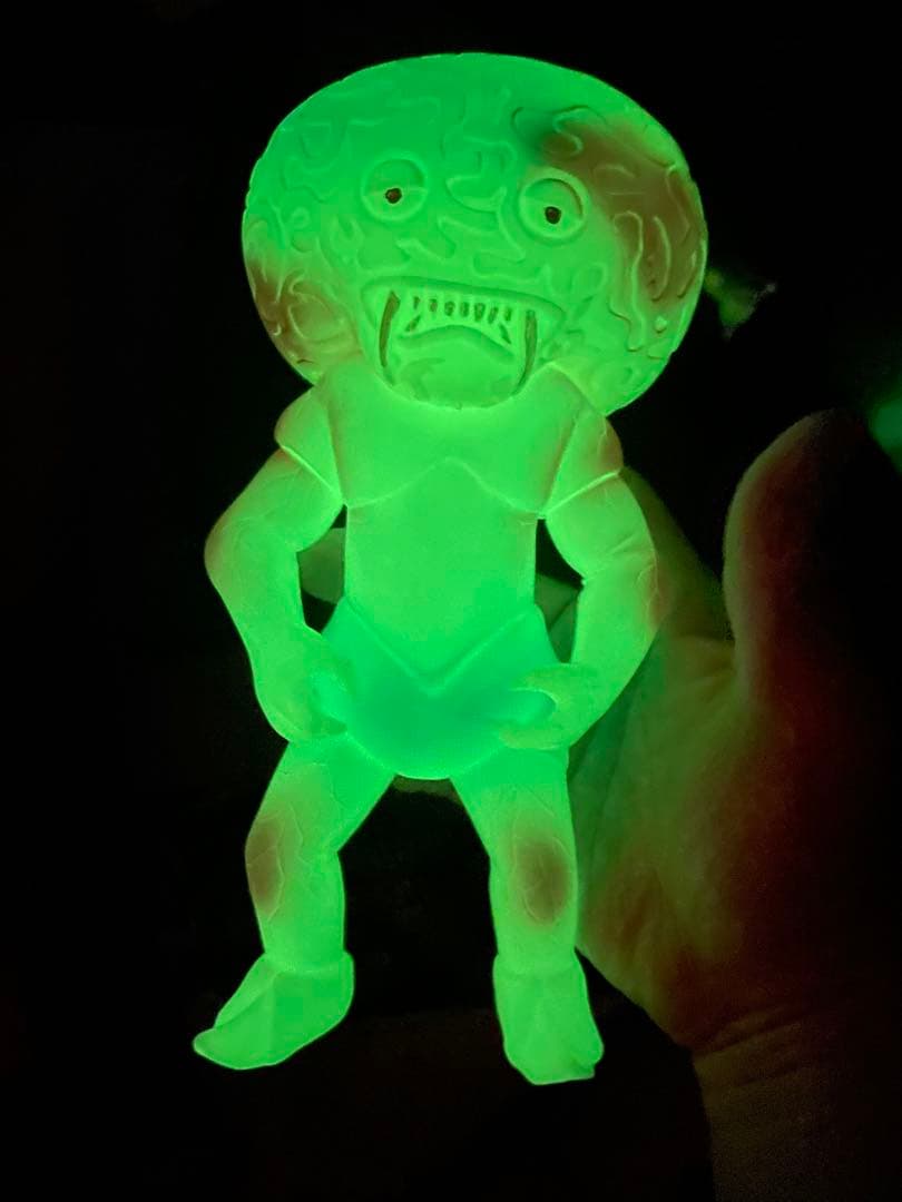 スペクトルマン　ノーマン　蓄光　ソフビ　ベアモデル　限定品