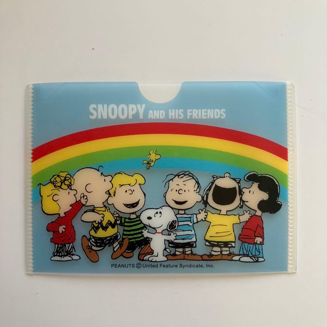 ★美品★ スヌーピー ミニクリアファイル（３種セット）日本製 レア 希少 平成