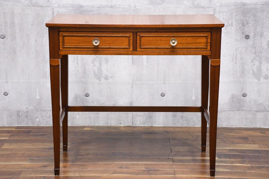 EJK38 ドレクセルヘリテイジ トライユン コンソールデスク マホガニー材