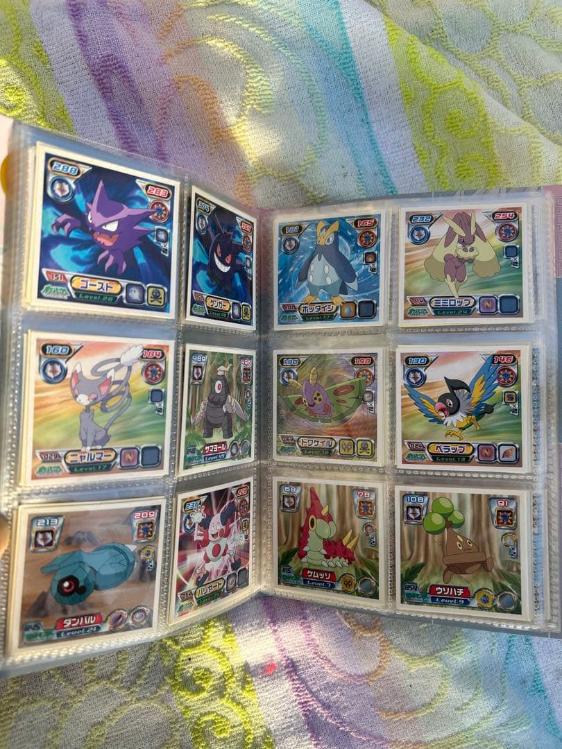 【匿名配送】ドラゴンボール シール列伝　ファイル　シール　ポケモン　シール