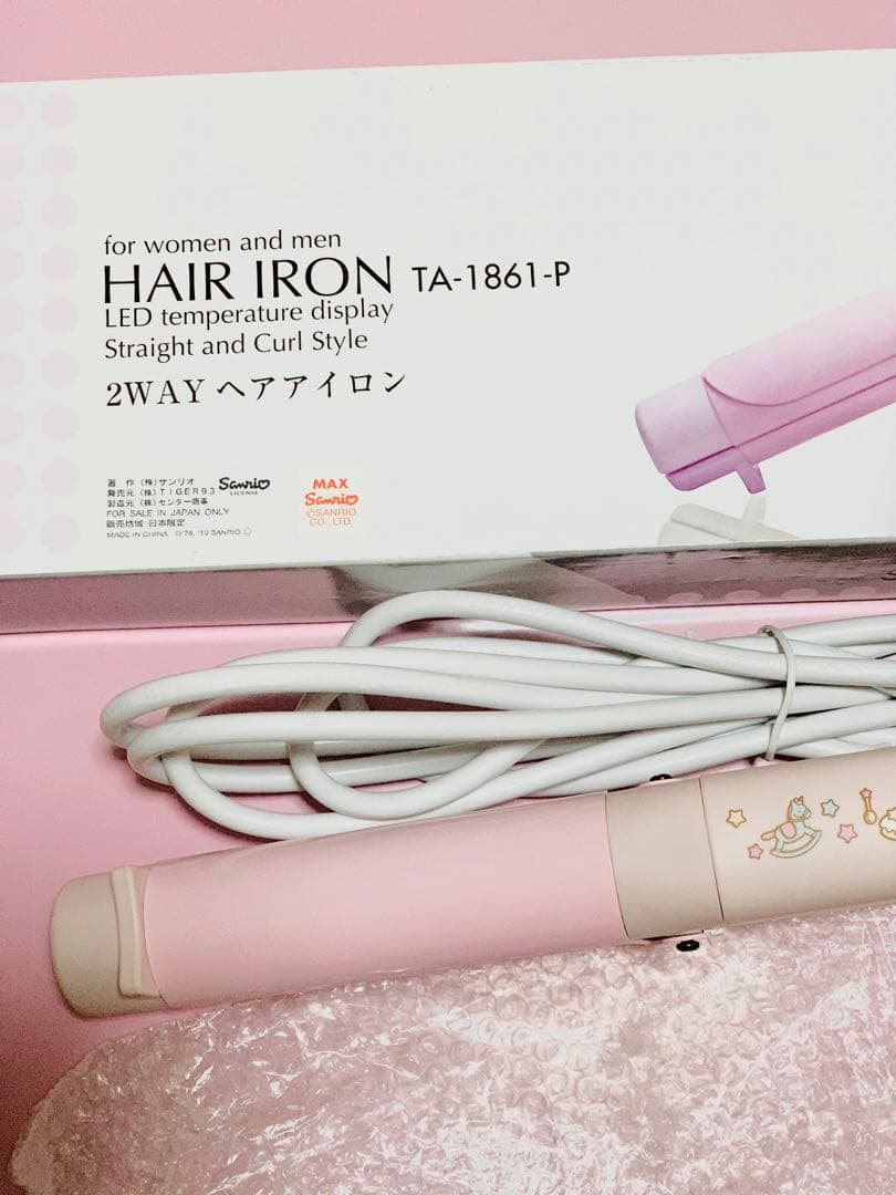 リトルツインスターズ キキララ ヘアアイロン CICONIA