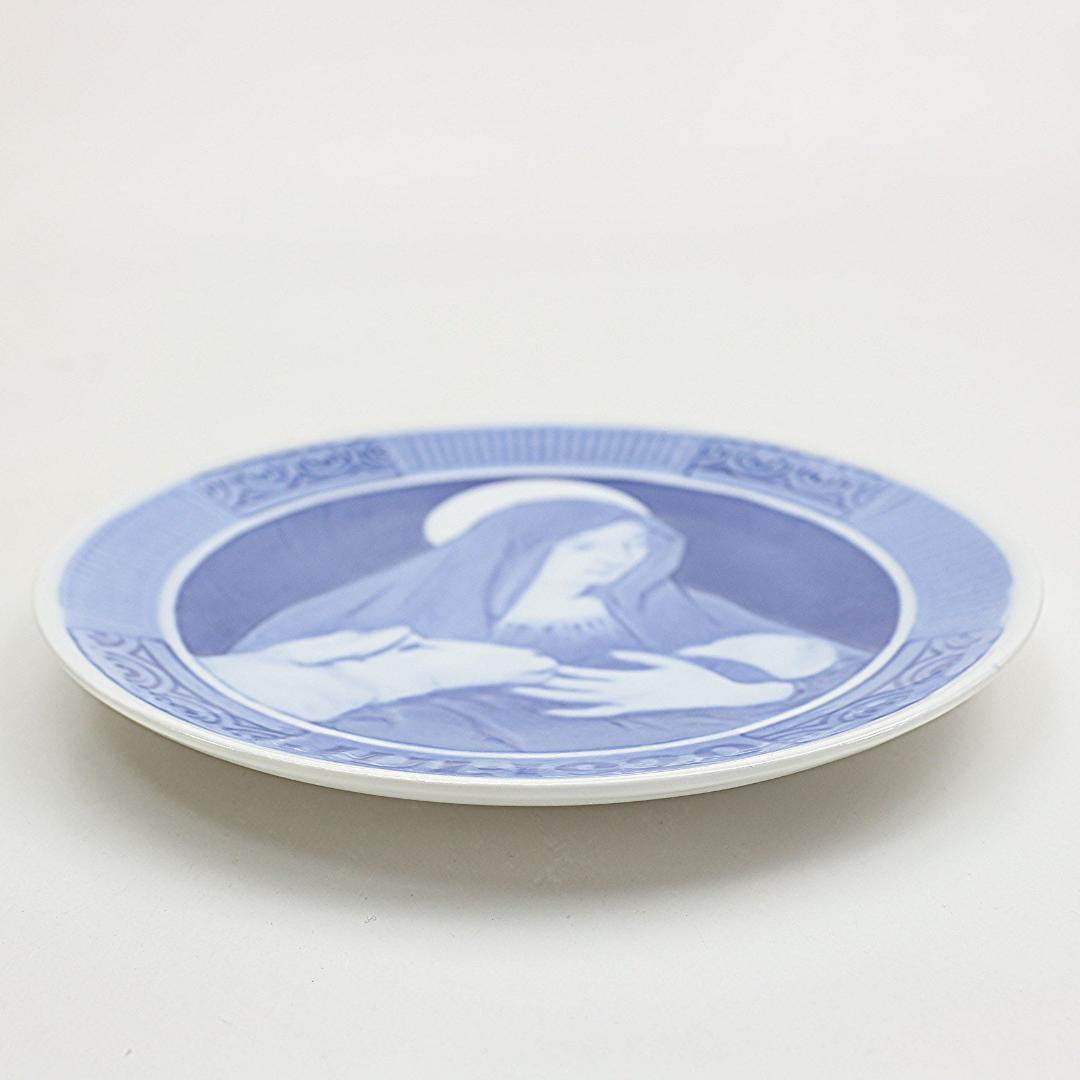 1920年「聖母マリアとその子キリスト」 イヤープレート ロイヤルコペンハーゲン