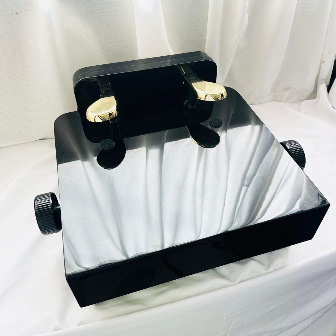 ピアノ補助ペダル AS-18 美品 高さ調整可能 子供用 ピアノ練習用 ペダル台