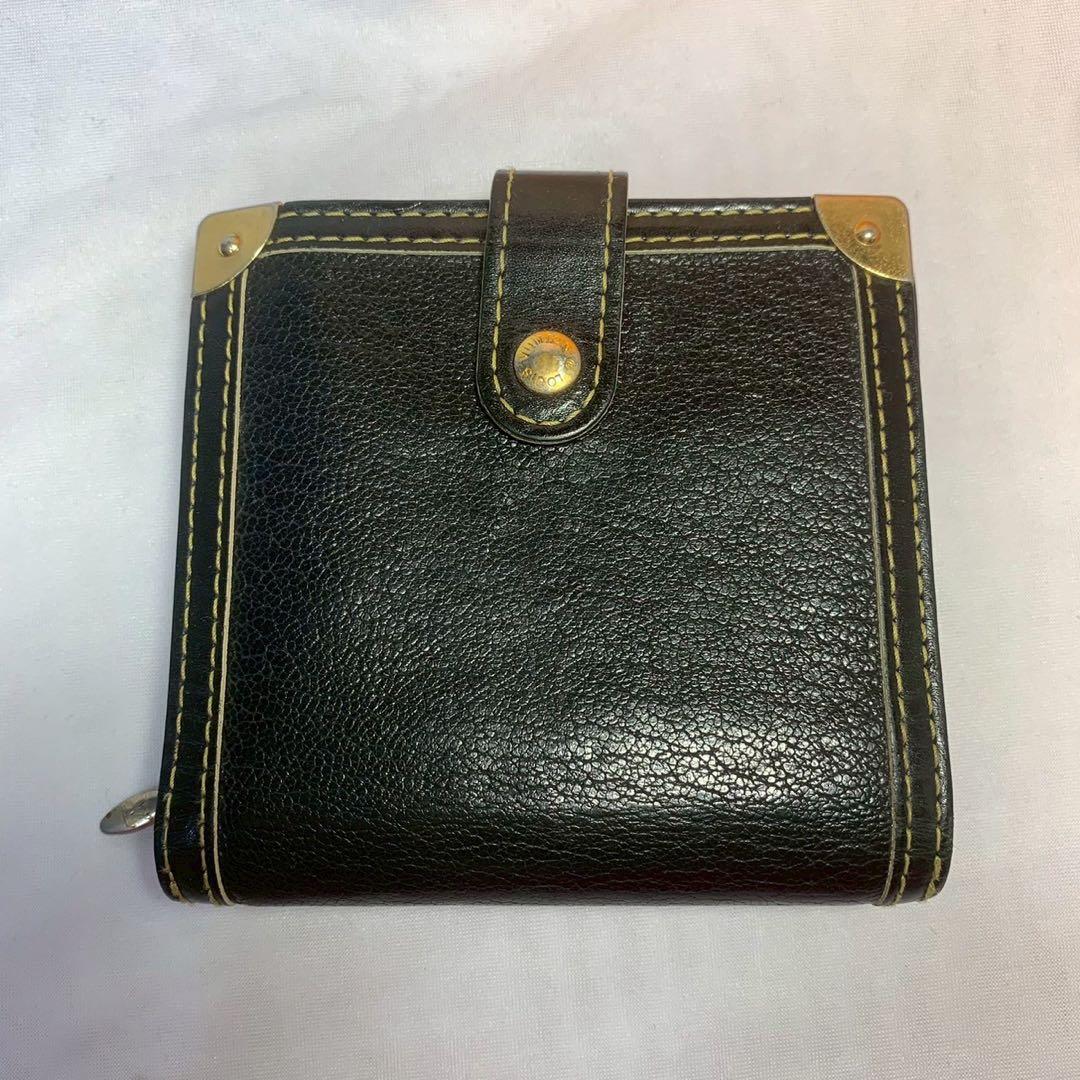 c*a様 ルイヴィトン スハリ コンパクトジップ M91828 ノワール 二つ折