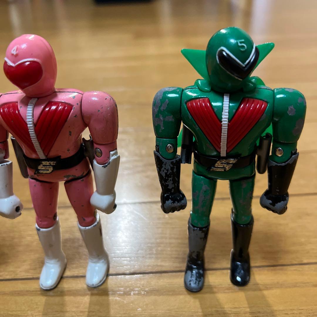 秘密戦隊ゴレンジャー　超合金　当時物